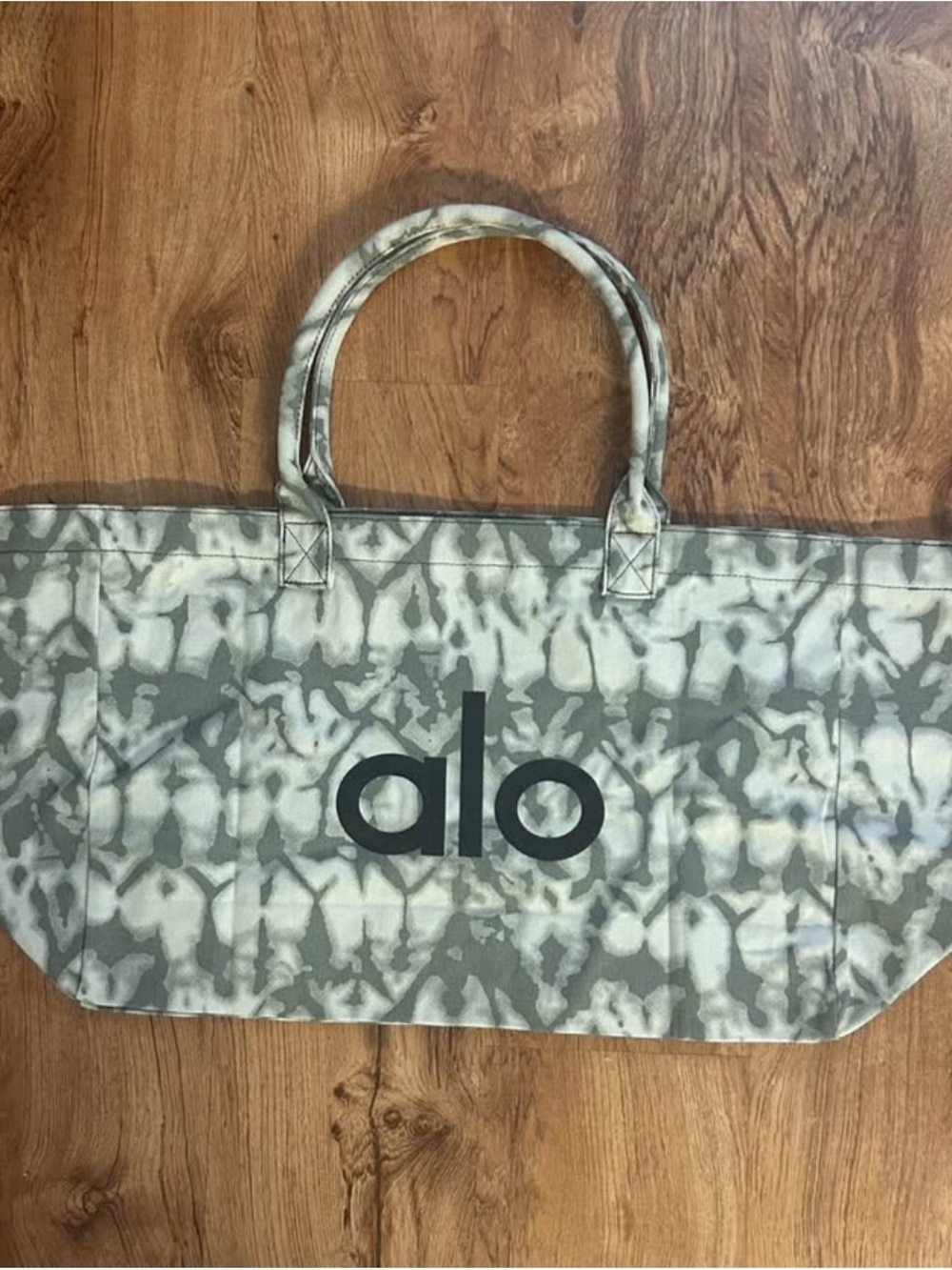 ALO Yoga Tie-Dye Canvas Tote Bag